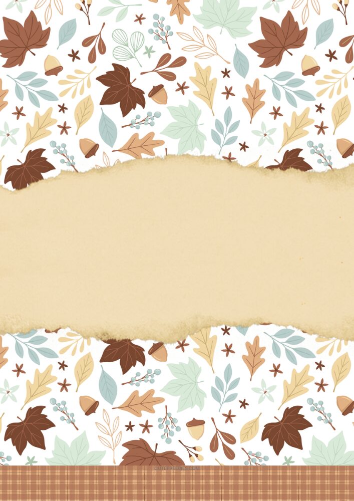 Free printable November bullet journal PDF template with cute fall hedgehogs theme