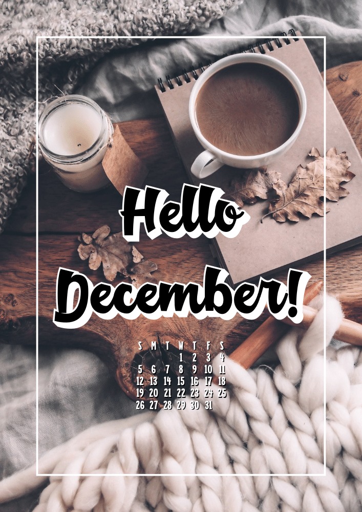 DECEMBER 2021 Bullet Journal Calendar using Canva Pro #cutefreebiesforyou #freeprintable #planneraddict #canva
