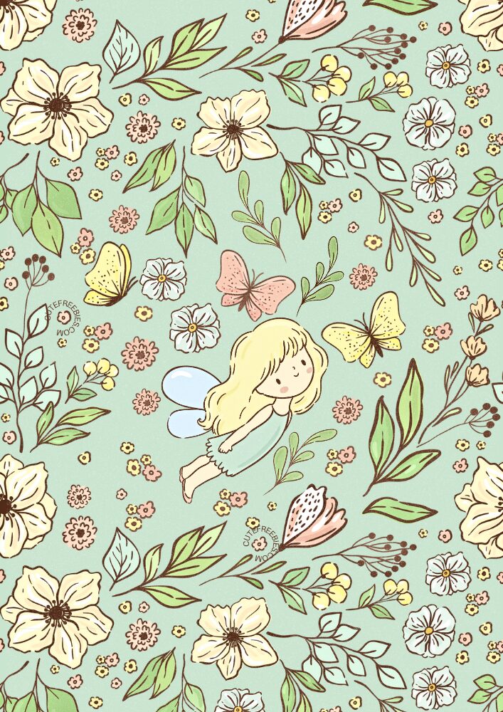 Free printable monthly bullet journal - monthly planner template PDF with cute spring garden theme #cutefreebiesforyou #printableplanner #freeprintable #bulletjournal #garden