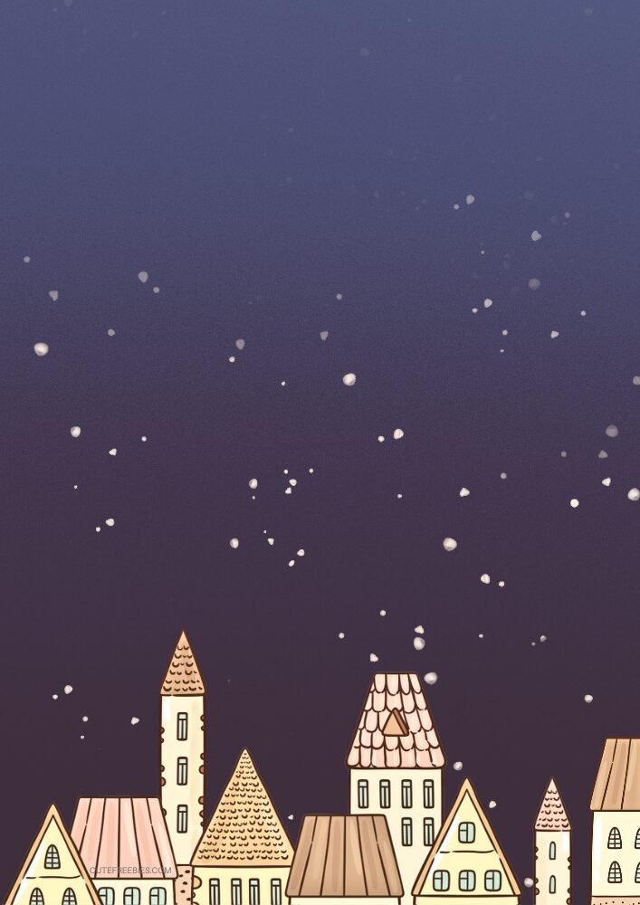 Free printable October bullet journal PDF template with angel night theme