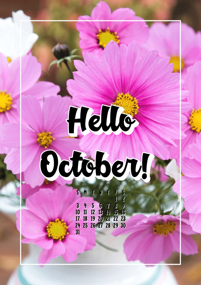 OCTOBER 2021 Bullet Journal Calendar using Canva Pro #cutefreebiesforyou #freeprintable #planneraddict #canva