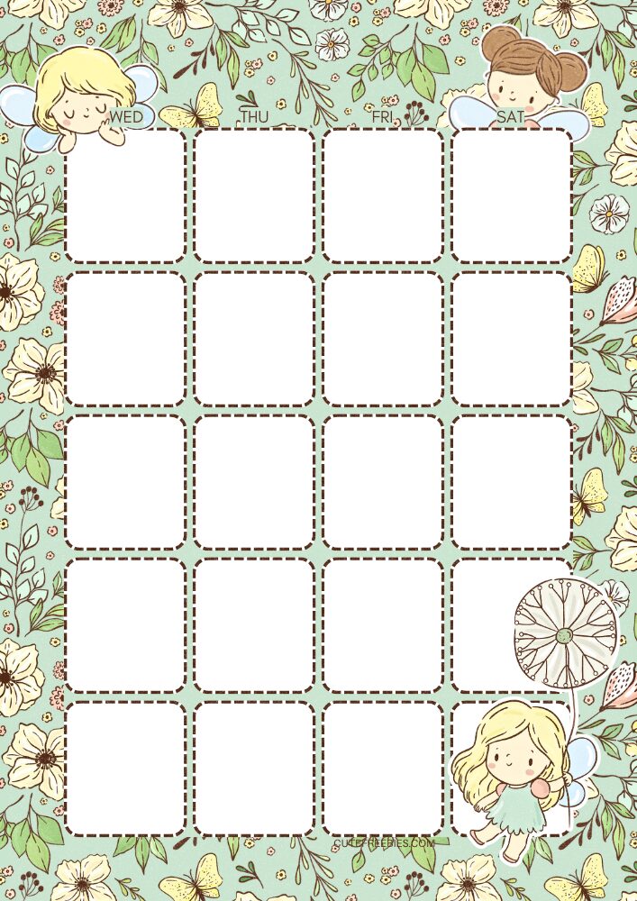 Free printable cute March bullet journal - monthly planner template PDF with spring garden theme #cutefreebiesforyou #printableplanner #freeprintable #bulletjournal