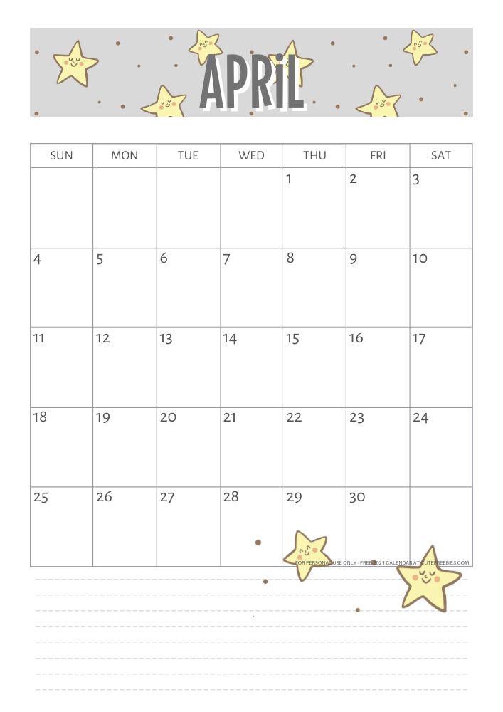 April 2021 calendar - color of the year 2021 , yellow and gray calendar #cutefreebiesforyou #freeprintable SEE PREVIOUS POST TO DOWNLOAD THE PDF FILE