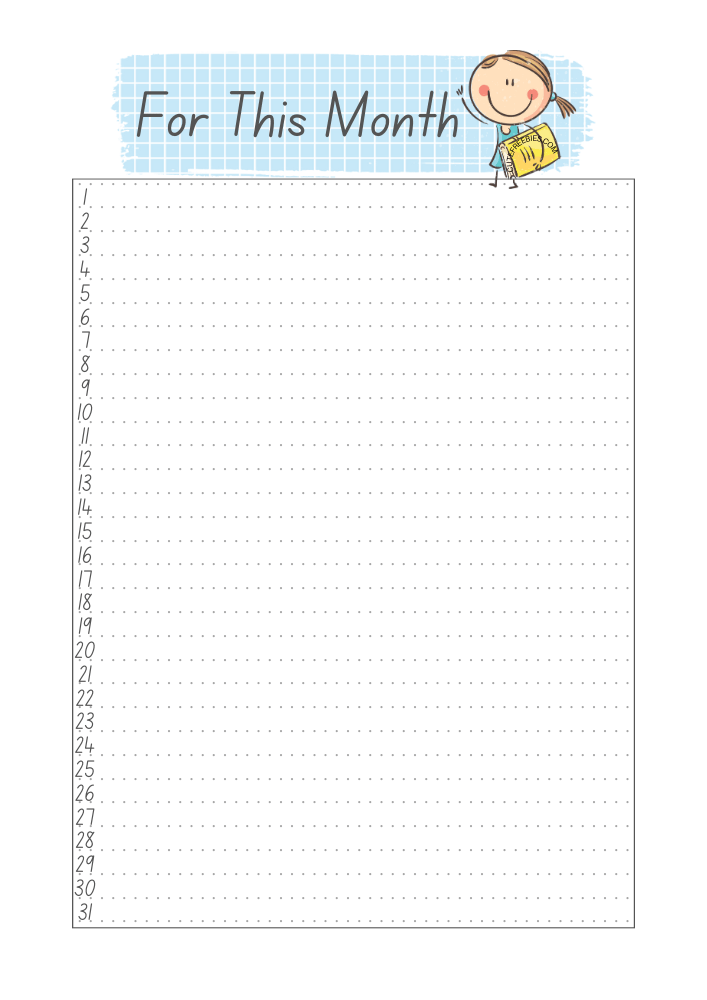 Free Printable BULLET JOURNAL- plus more planner pages for your school binder --- SEE PREVIOUS POST TO GET THE COMPLETE PLANNER