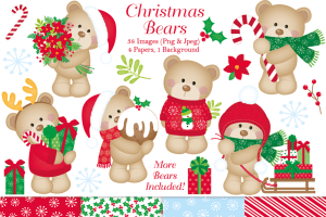 Christmas bears