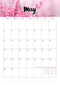 MAY 2021 Calendar using Canva Pro #cutefreebiesforyou #freeprintable #planneraddict #canva