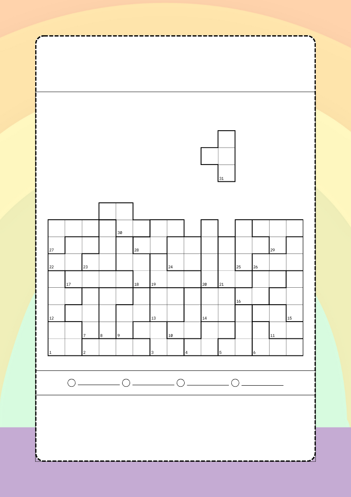 Free printable stress mood tracker PDF template with rainbow theme